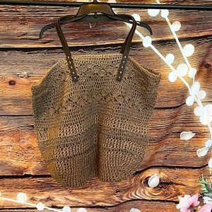 NWOT MERONA OVER-SIZED WOVEN TOTE